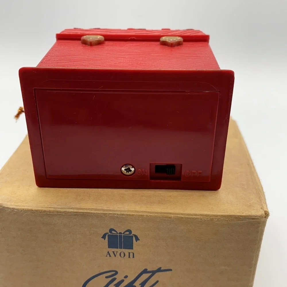 Avon Gift Collection Musical Toy Box Ornament